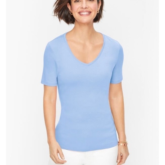 Cotton tee (v-neck) - Picture 2 of 5